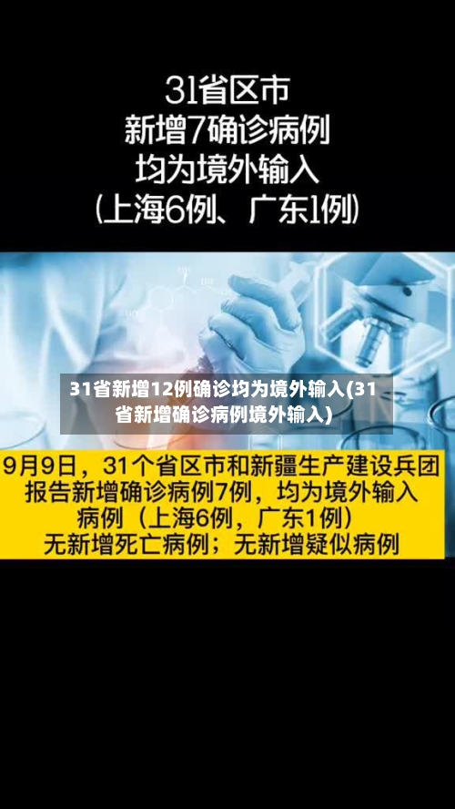 31省新增12例确诊均为境外输入(31省新增确诊病例境外输入)