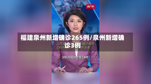 福建泉州新增确诊265例/泉州新增确诊3例