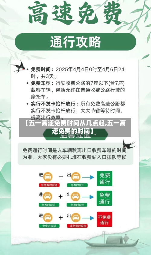 【五一高速免费时间从几点起,五一高速免费的时间】-第2张图片