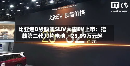 比亚迪D级旗舰SUV大唐EV上市：搭载第二代刀片电池，23.99万元起-第3张图片